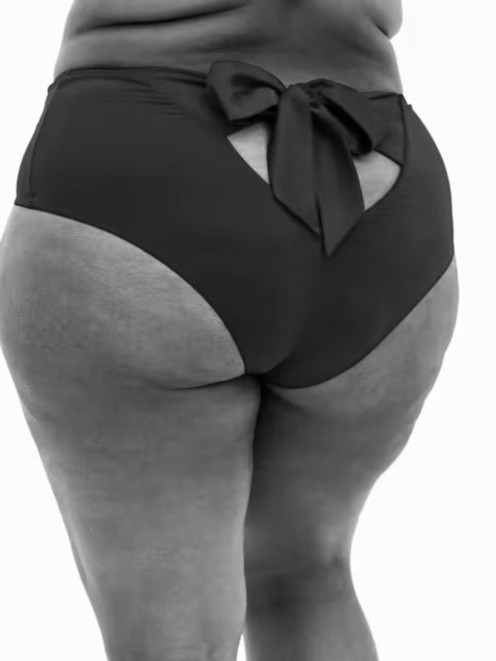 NWT Torrid Curve Big Bow Satin Cheeky Panty
